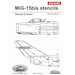 Mig15Bis Stencils - decal set ACD48006