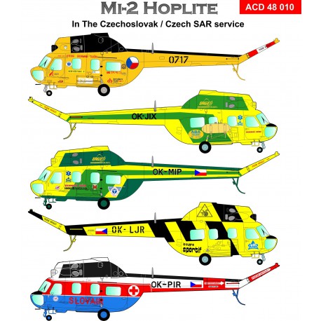 Mil Mi2 in Czech Air Rescue Service ACD48010