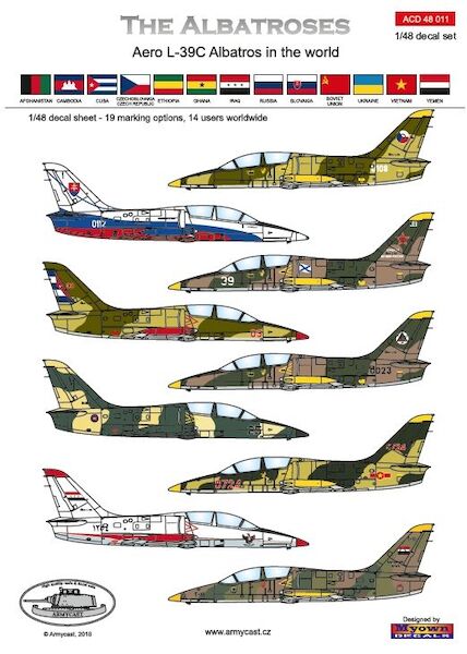 The Albatrosses, Aero L39C Albatros in the world (19 options) ACD48011