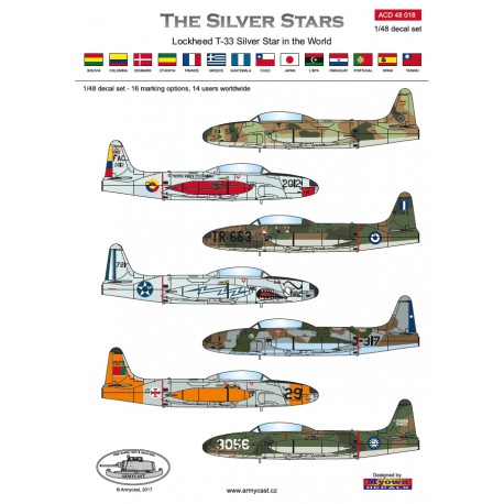 The Silver Stars, Lockheed T-33 Silver Star in the World  ACD48018