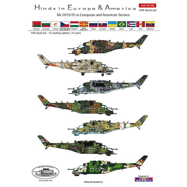 Mil Mi-24/35 European Hinds ACD48032
