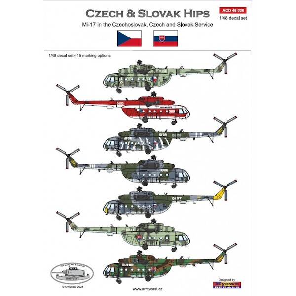 Mil Mi-17 Czech and Slovak Hips, Mil Mi8/17 in Czech and Slovak service ACD48036