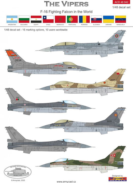 The Vipers, F16 Fighting Falcon in the World  ACD48042