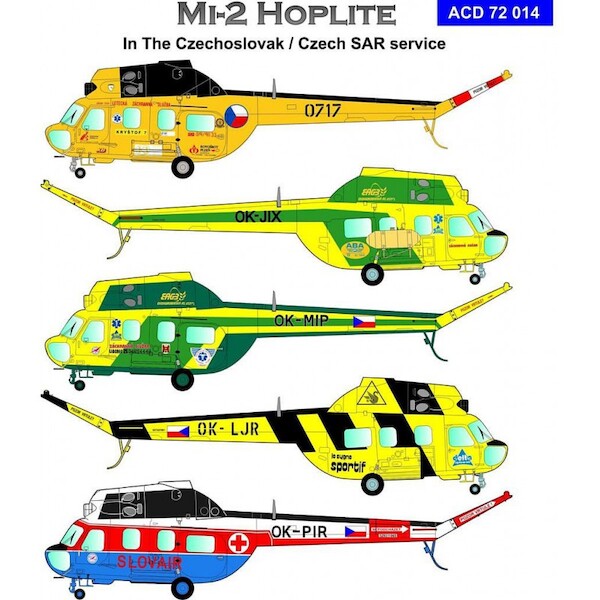 Mil Mi2 in Czech Air Rescue Service ACD72014