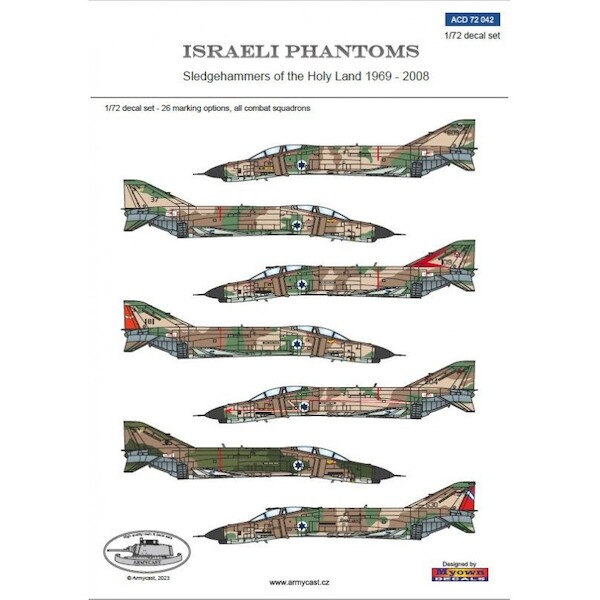 Israeli Phantoms, Sledgehammers of the holy land 1969-2006  ACD72042