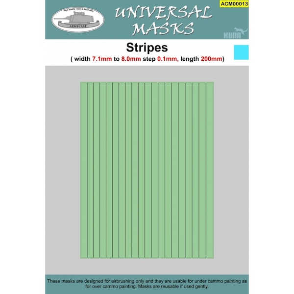 Stripes 7,1mm to 8,0mm  ACM00013