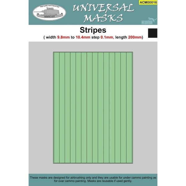 Stripes 9,8mm to 10,4mm  ACM00016