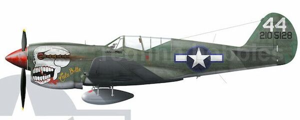 Masking for Curtiss P40N-5 Warhawk "Lulu Belle"  ACM32001