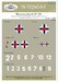 Masking for Messerschmitt BF109 Slovak Air Force 1939-1945 ACM32008
