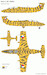 Masking for Aero L29 Delfin 2853 Tiger Czech Air force  ACM48003