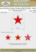 Soviet white (Yellow) outlined red stars  (Early 1939-1943) ACM49053