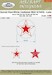 Soviet Red-White outlined Red Stars - Late 1943-1945 ACM49061