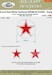 Soviet Red-White outlined Kremlin Stars - Early 1943-1945 ACM49062