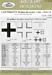 Luftwaffe Balkenkreuze Late Part II - Simplified variants used from 1943 ACM73037