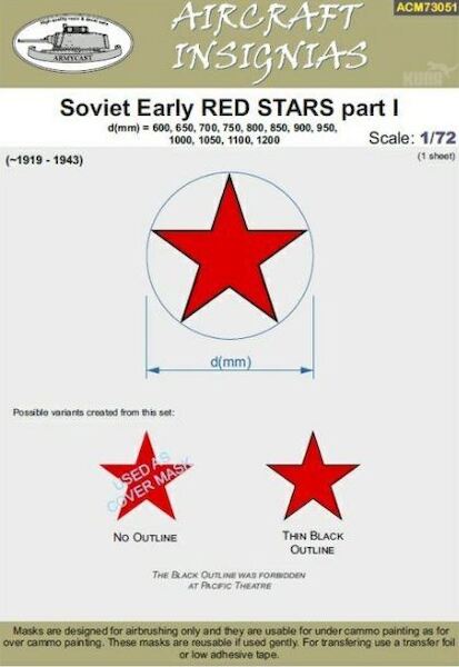 Soviet early red stars 1919-1943 Part I ACM73051