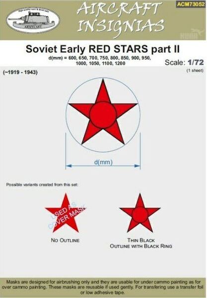 Soviet early red stars 1919-1943 Part II  ACM73052