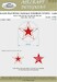 Soviet Red-White outlined Kremlin Stars - Late 1943-1945 ACM73064