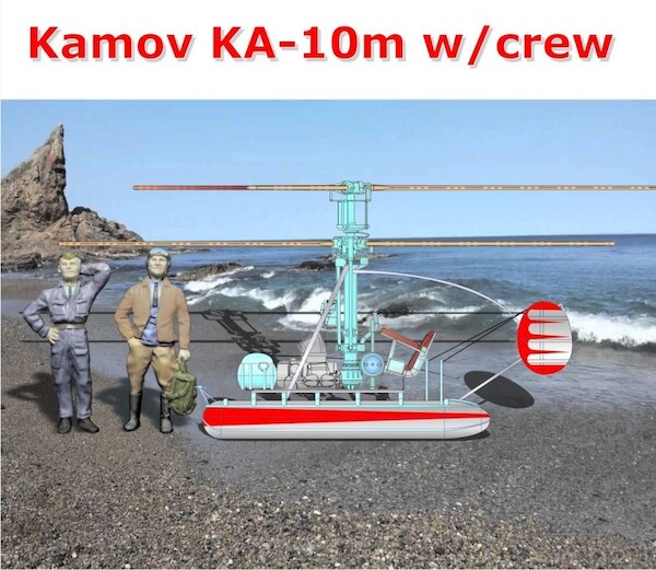 Kamov KA10M late "Hat" with crew AMG48207