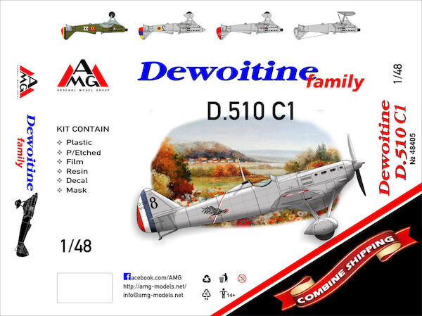 Dewoitine D510C-1 (French AF) AMG48405