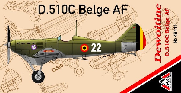 Dewoitine D510C (Belgian AF) AMG48411
