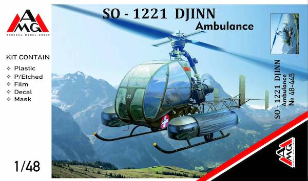 SO1221 Djinn Ambulance (French AF, Swiss AF)  AMG48445