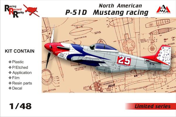 North American P51D Mustang Racing  AMG48501