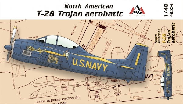 North American T28 Trojan Aerobatic AMG48504