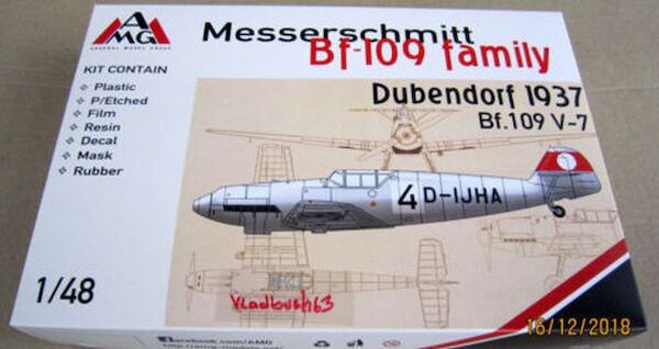 Messerschmitt BF109V-7 "Dubendorf 1937" AMG48506