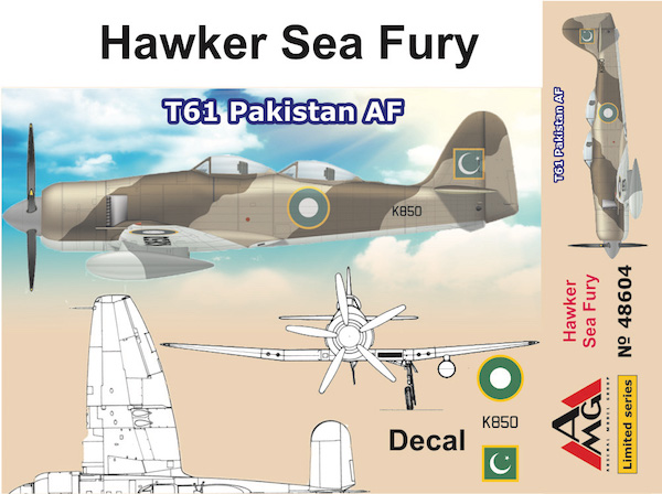 Hawker Sea Fury T MK61 Twoseater (Pakistan AF) AMG48604