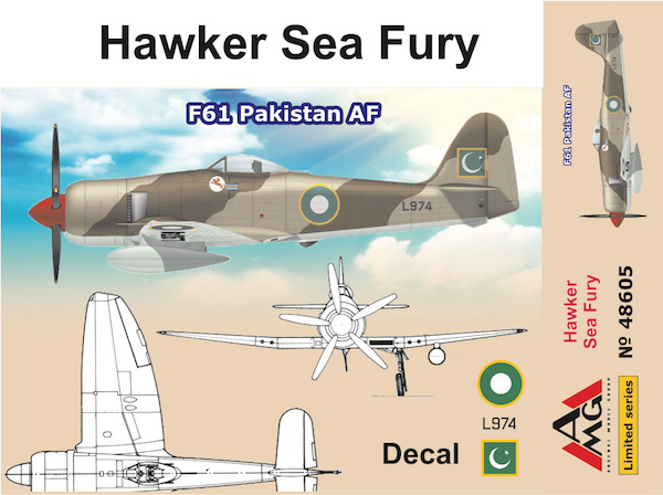 Hawker Sea Fury F MK61 (Pakistan AF) AMG48605
