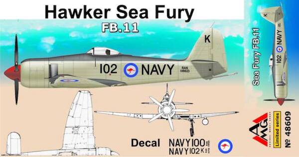 Hawker Sea Fury FB.MK11 (Royal Australian Navy) AMG48609