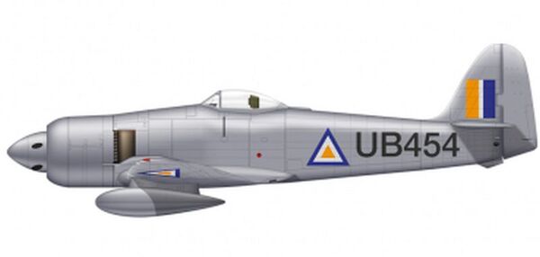 Hawker Sea Fury FB11 (Burmese AF) AMG48613