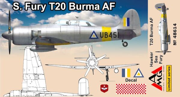 Hawker Sea Fury T MK20 Twoseater (Burmese AF) AMG48614