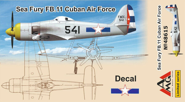 Hawker Sea Fury FB11 (Cuban AF) AMG48615