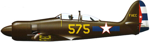 Hawker Sea Fury T MK20 Twoseater (Cuban AF) AMG48616