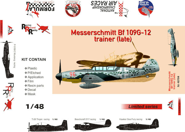 Messerschmitt Bf109G-12 trainer (Late) AMG48704
