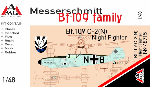 Messerschmitt BF109C-2(N) Nightfighter AMG48715