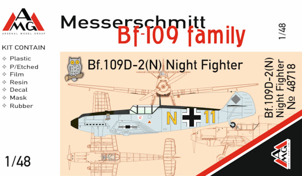 Messerschmitt BF109D-2(N) Nightfighter  AMG48718