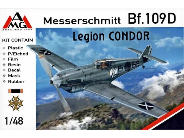 Messerschmitt BF109D (Legion Condor) AMG48723