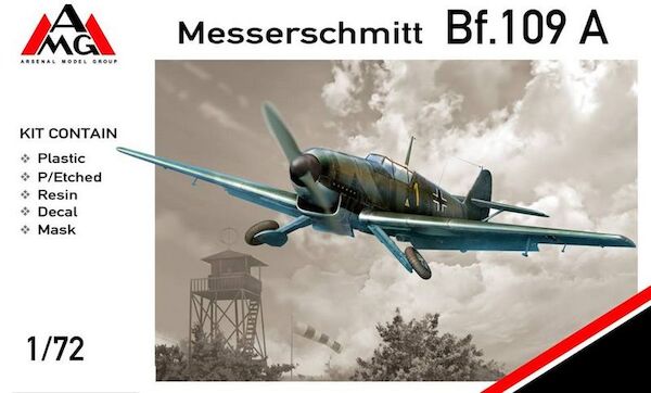 Messerschmitt BF109A (Luftwaffe) AMG72401