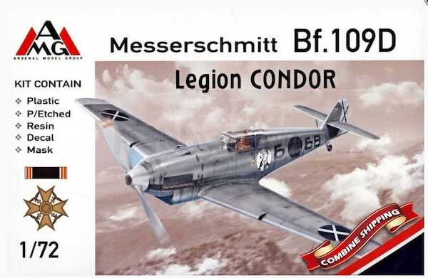 Messerschmitt BF109D (Legion Condor) AMG72410