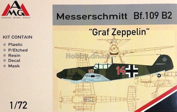 Messerschmitt Bf109B-2 "Graf Zeppelin" AMG72427