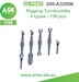 Rigging Turnbuckles 4 Types (136 pieces)_ 200-A32006