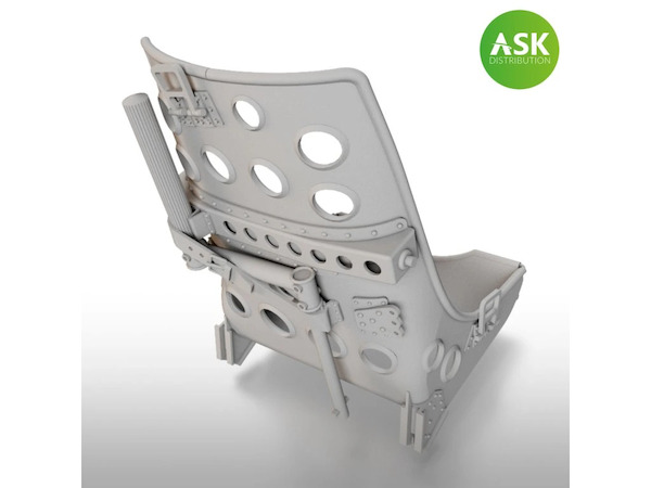 A6M Zero Seat - Early- without Starting handle  200-A32022