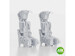 F14A/B Tomcat - Early - GRU7a Ejection seats with seatbelts (2x) For Trumpeter 200-A32035
