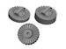 Lewis Magazines of 2 different types for MKIII Machine guns (5+5x) 200-A48015