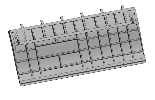 B17 Bomb Bay doors (Hong Kong Models) 200-A48020