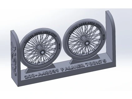 Palmer 700 x 85 spoked wheels, UK WWI, for Sopwith Camel, Pup, Snipe 200-A48039