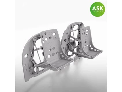 A6M2-K Bulkheads with Seats (Eduard)  200-A48052