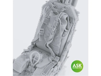 Martin Baker MB9B Mk2 ejection seat with seatbelts for Jaguar GR1/1a (Airfix)  200-A48060